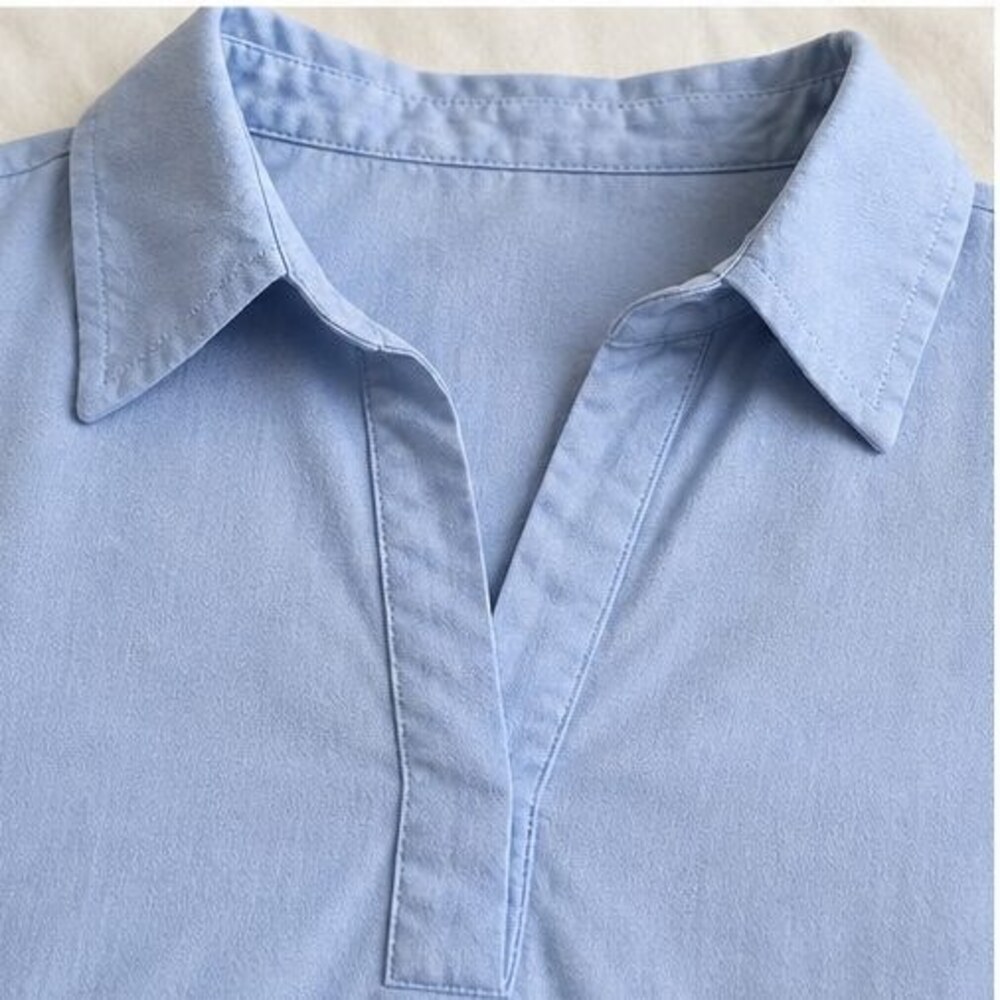 Blue Cami Blouse - Picture 4 of 6